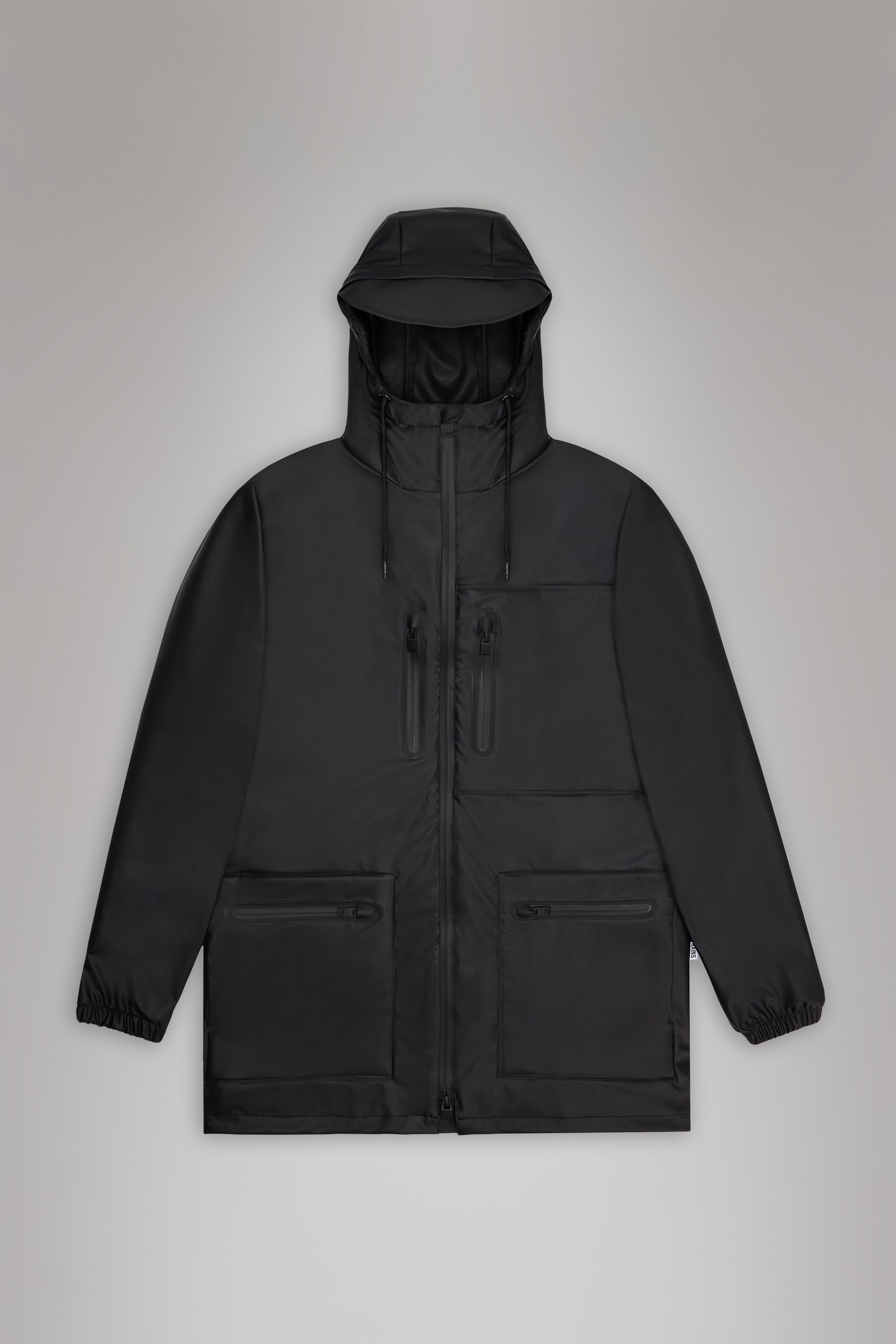 Waterproof Cargo Long Jacket for Men - Durable Outdoor Windbreaker with Multiple Pockets - Perfect for Hiking, Camping & Travel
