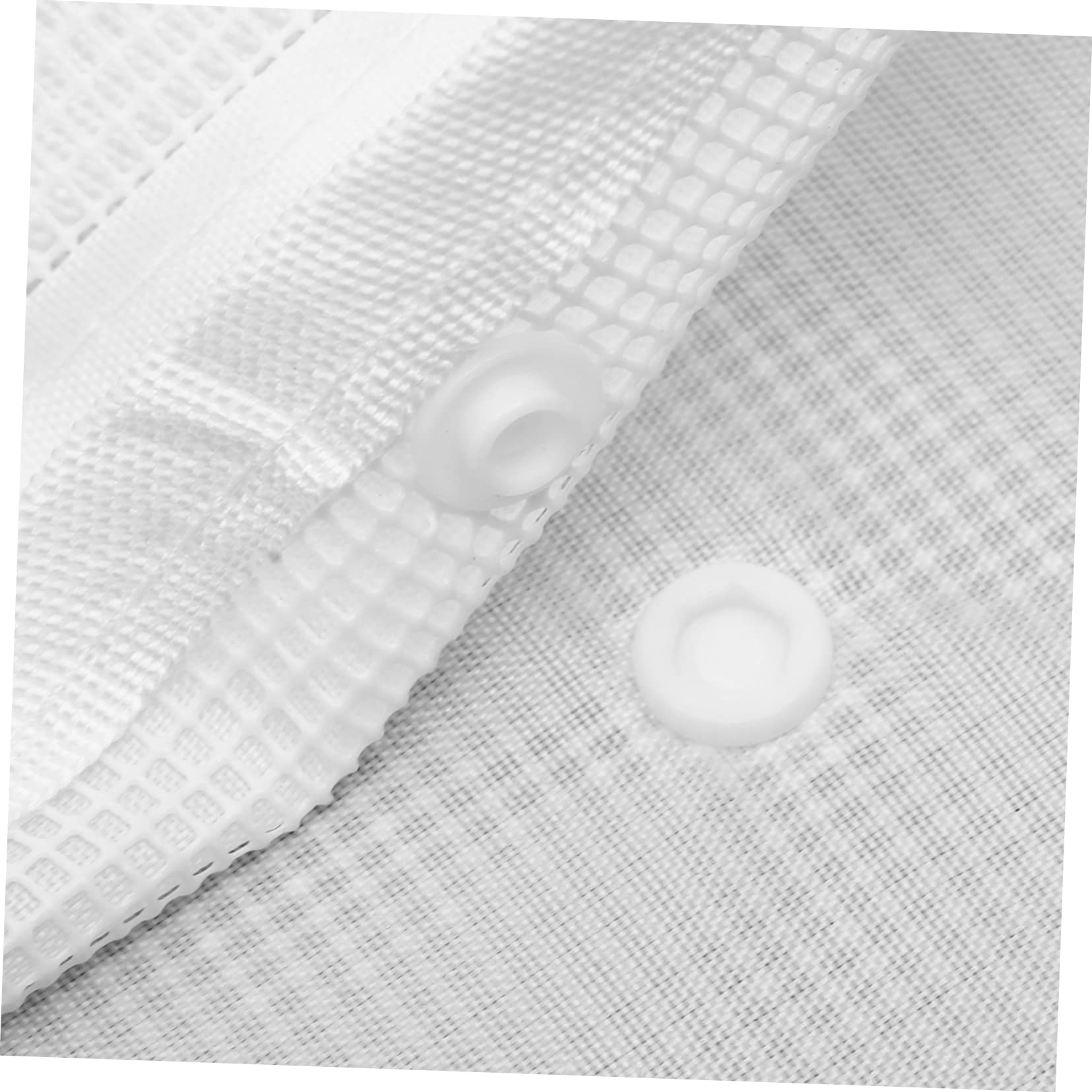 UPKOCH 3-Piece Bath Toy Organizer Set - Mesh Storage Bags for Kids Bath Toys, Durable Waterproof Toy Net for Bathtub Organization (White) - Perfect for Baby Bath Time & Nursery Toy Storage