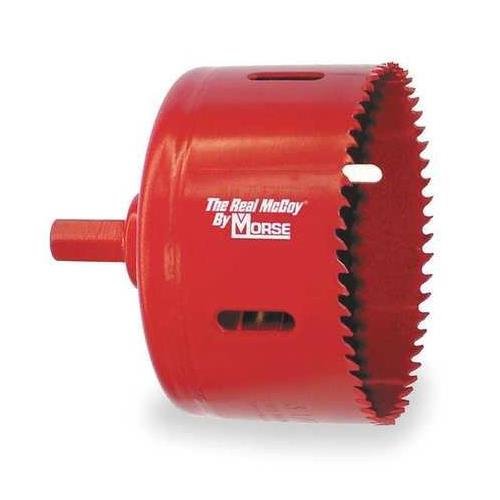 Bi-Metal Hole Saw 4-3/8 Inch - Heavy Duty Cutting Tool for Wood, Metal & Plastic - Perfect for DIY Projects & Professional Construction Work