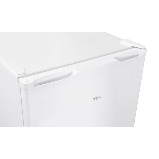 TCL 121L Bar Fridge F122SDW - Compact Mini Refrigerator for Home, Office, Dorm, or Man Cave - Energy Efficient Beverage Cooler for Drinks, Snacks, and Small Food Storage