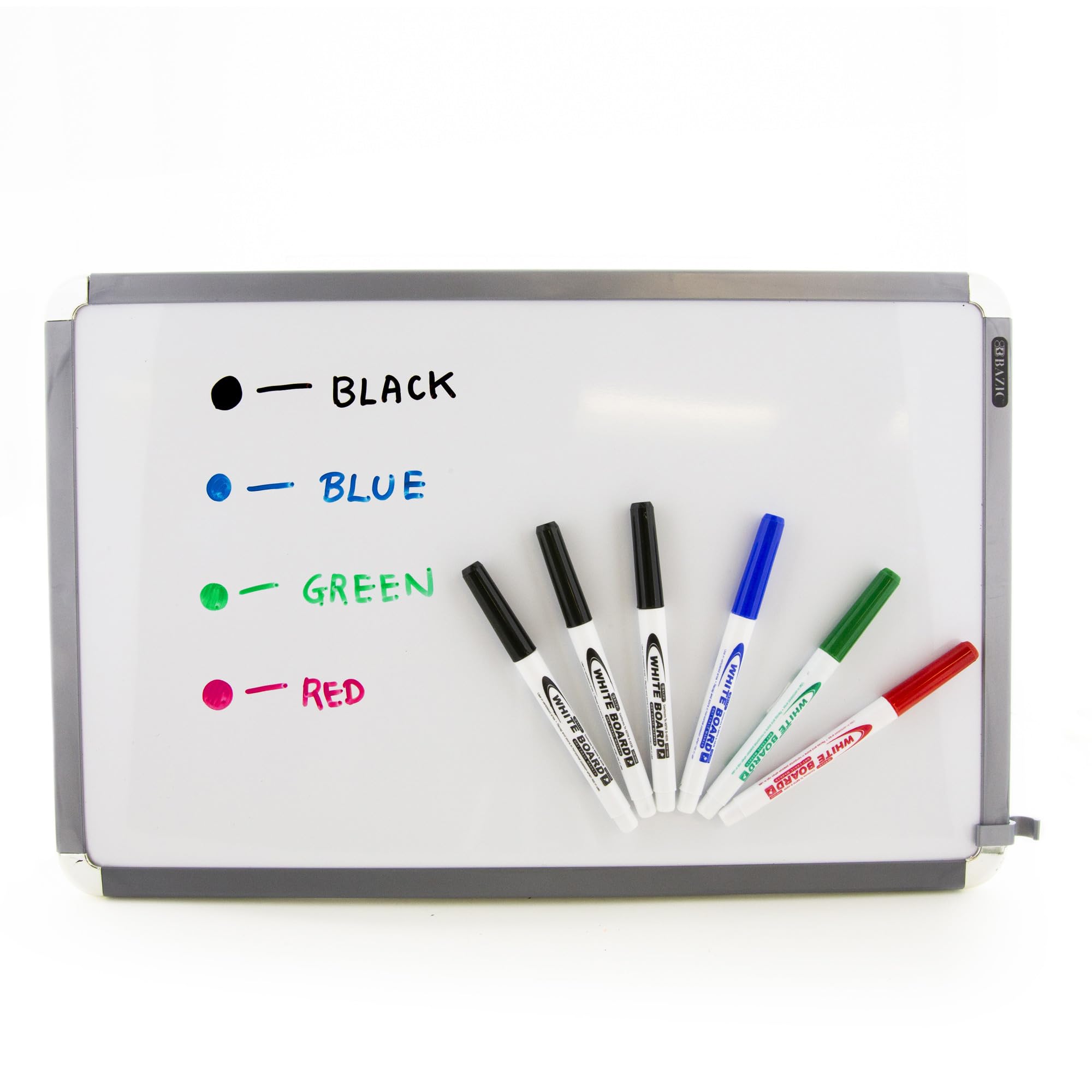 BAZIC Fine Tip Dry Erase Markers - Low Odor Whiteboard Pens for Office, School & Home Use - 4-Pack (144 Total Markers) - Perfect for Presentations, Teaching & Daily Planning