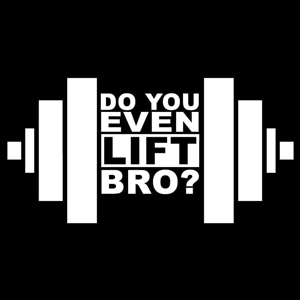 9 Inch White Vinyl Sticker Decal - Dumbbell Gym Fitness Car Truck Window Bumper Wall Laptop Decoration - Perfect for Gym Enthusiasts, Workout Motivation & Personalizing Devices