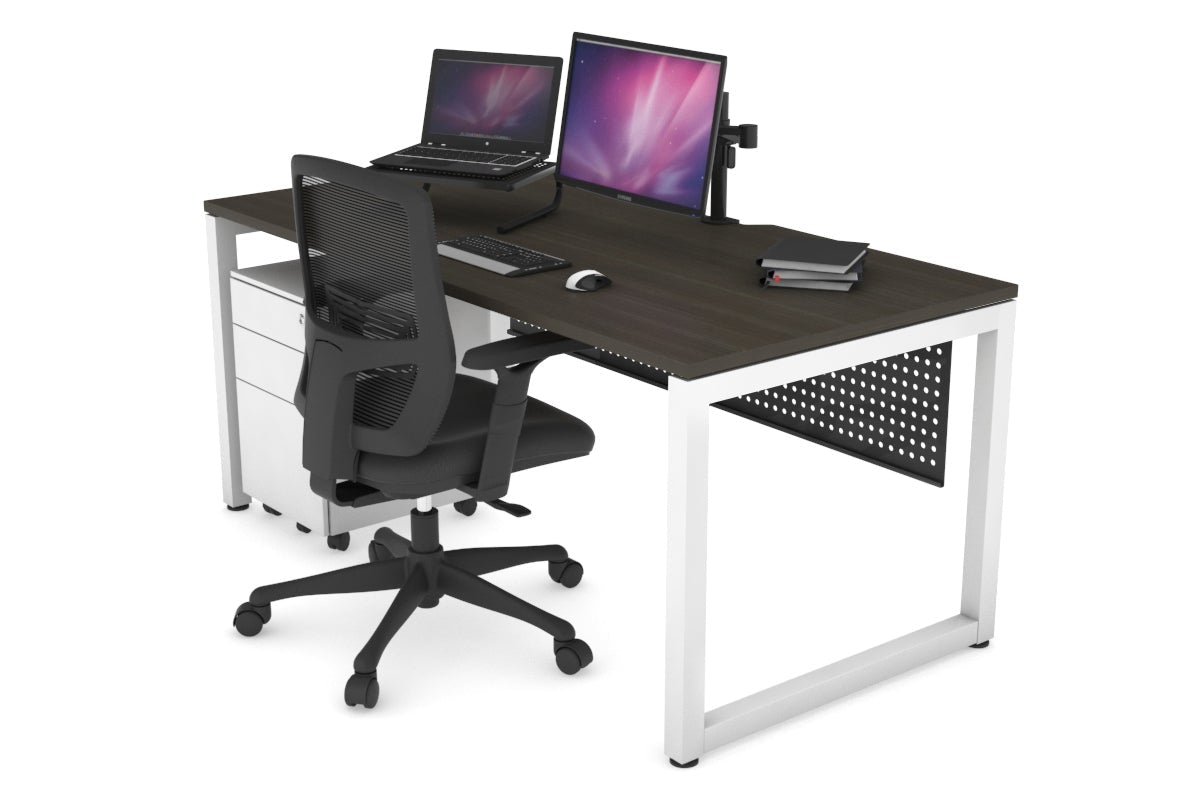 Quadro Loop Legs Office Desk - 63