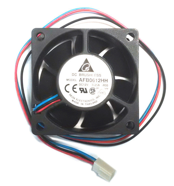 Delta AFB0612HH R00 60x60x25mm Ultra High Speed Cooling Fan - Perfect for PC Cooling, Server Racks & Electronic Enclosures