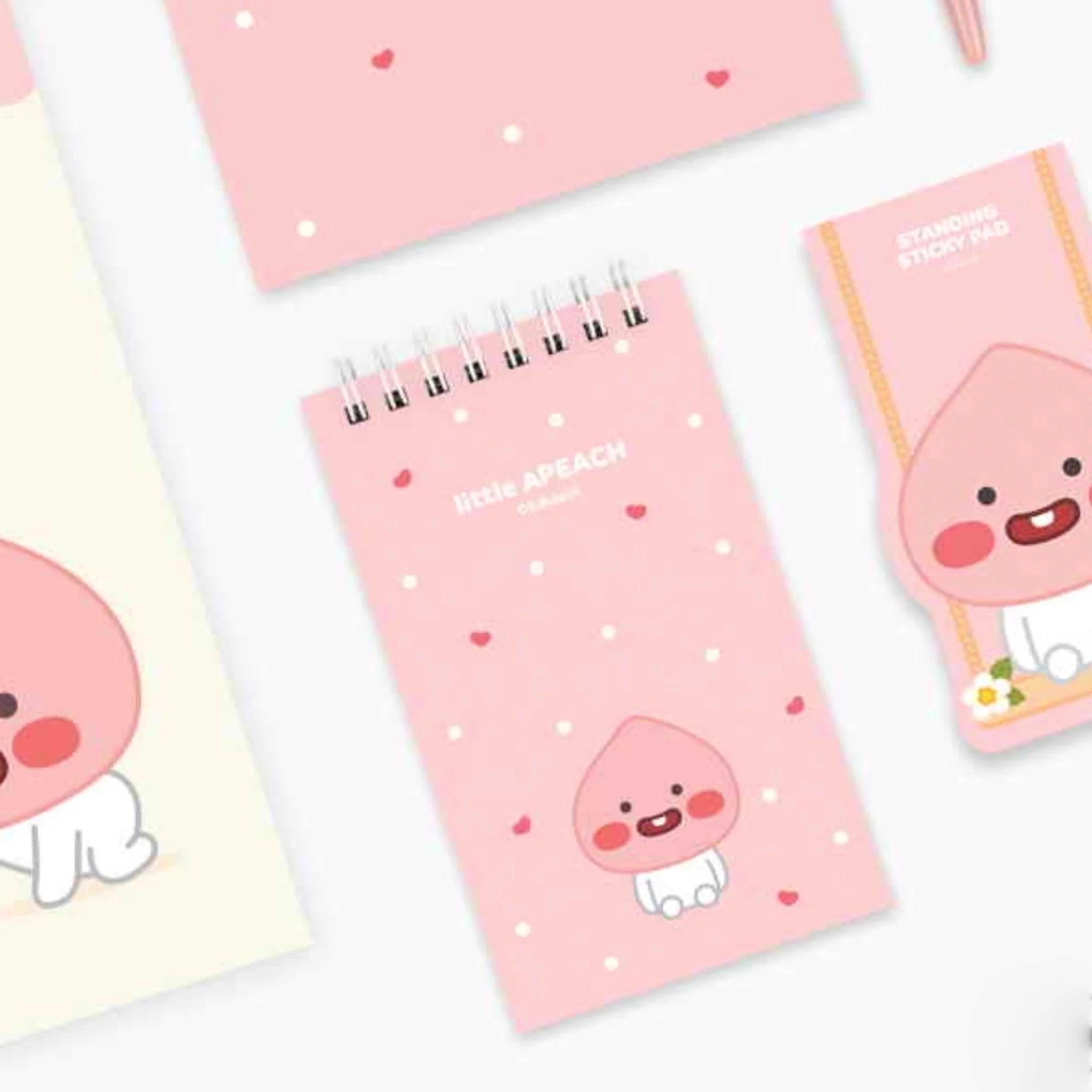 Little Friends Mini Notepad - Cute Pocket-Sized Notebook for Journaling, Memos & Gift Giving - Perfect for School, Office & Travel Organization