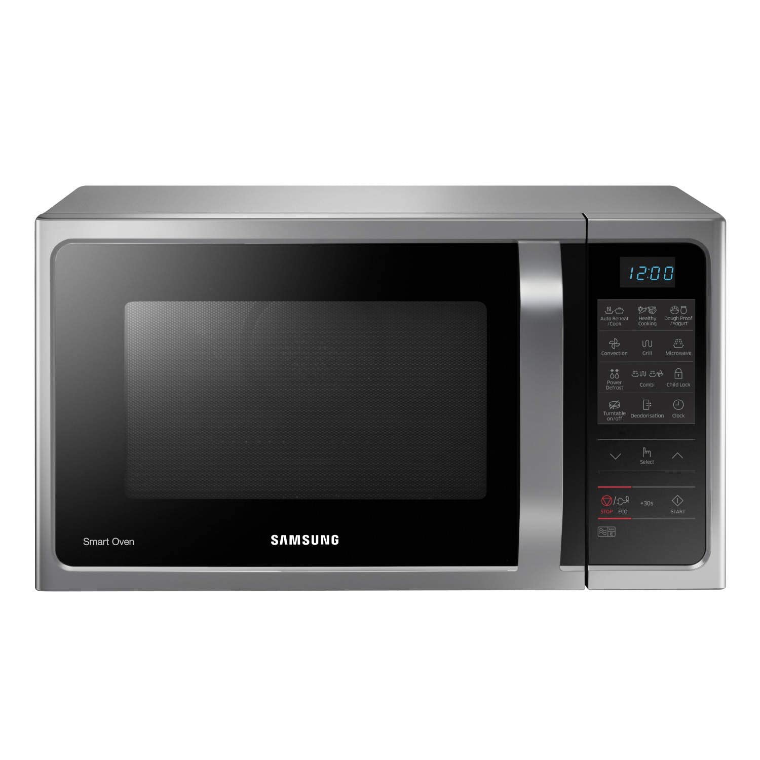 Samsung MC28H5013AS 900W 28L Silver Combination Microwave Oven - Perfect for Baking, Grilling & Quick Meals in Small Kitchens