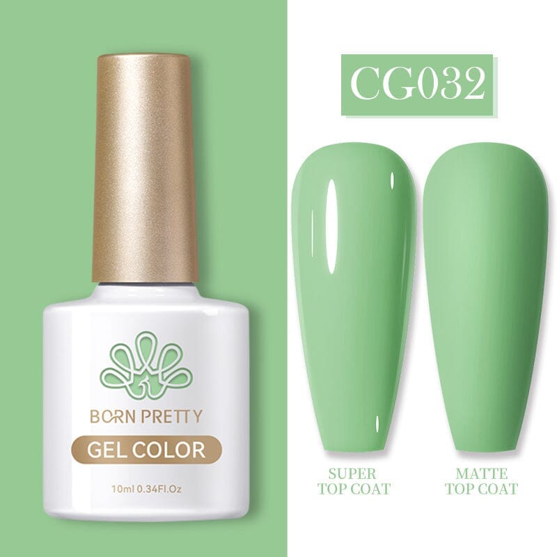 Macaron Colors Gel Nail Polish Set - 10ml Bottle for Long-Lasting Manicures & Pedicures | Perfect for Salon, Home Use & Nail Art Designs