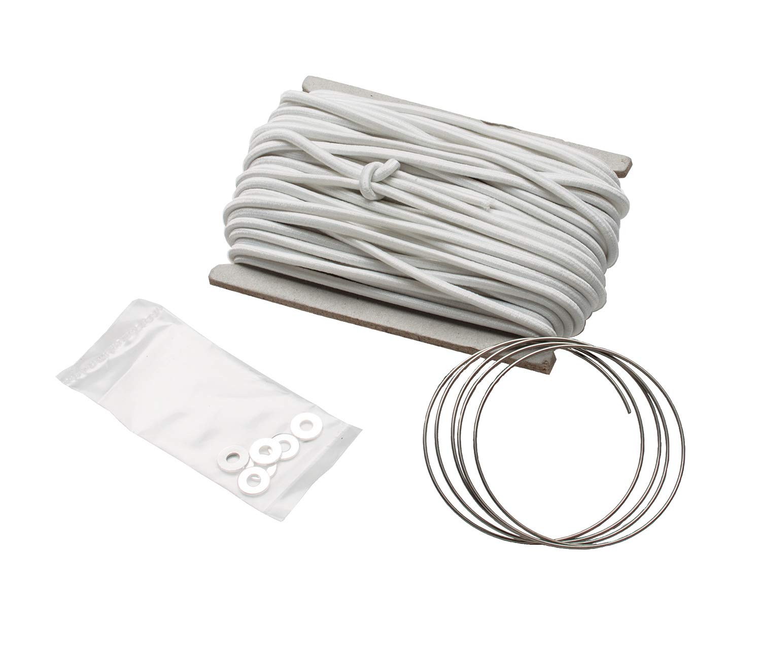 Texsport Shock-Cord Repair Kit - Replacement Tent Pole Cord for Camping, Hiking & Outdoor Gear - Emergency Repair Solution for Tents, Canopies & Shelters
