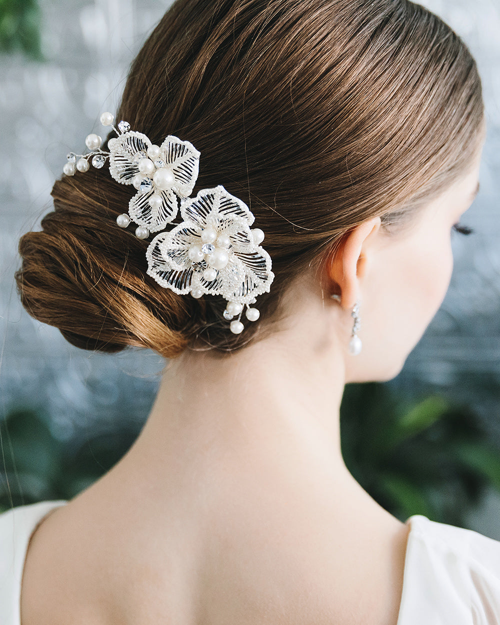 Elegant Esme Bridal Hair Clip - Perfect for Weddings, Prom, and Special Occasions | Handmade Bridal Accessories for Women