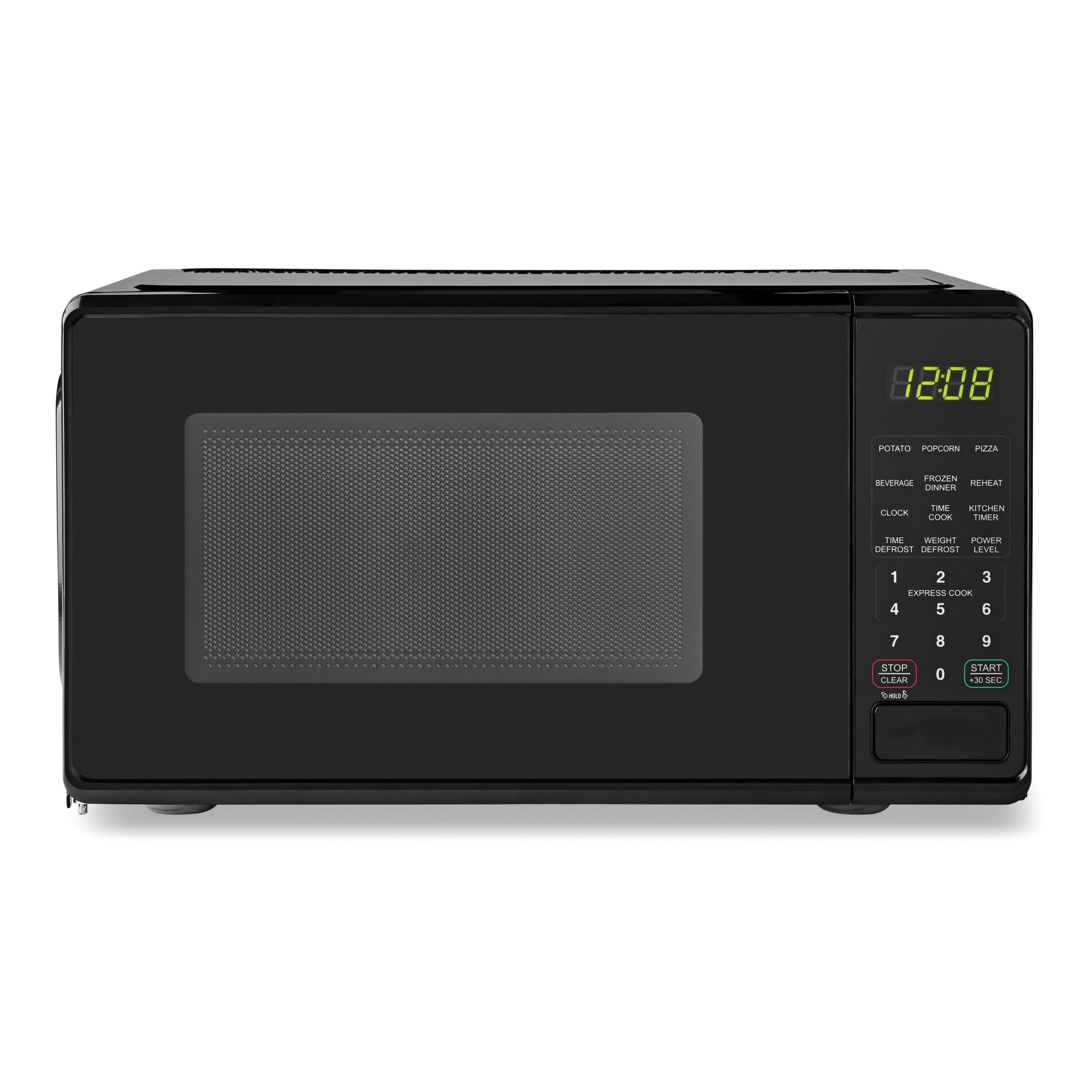 0.7 cu. ft. 700W Countertop Microwave Oven - Fast Cooking, Compact & Energy Efficient - Black | Perfect for Dorms, Offices & Small Kitchens