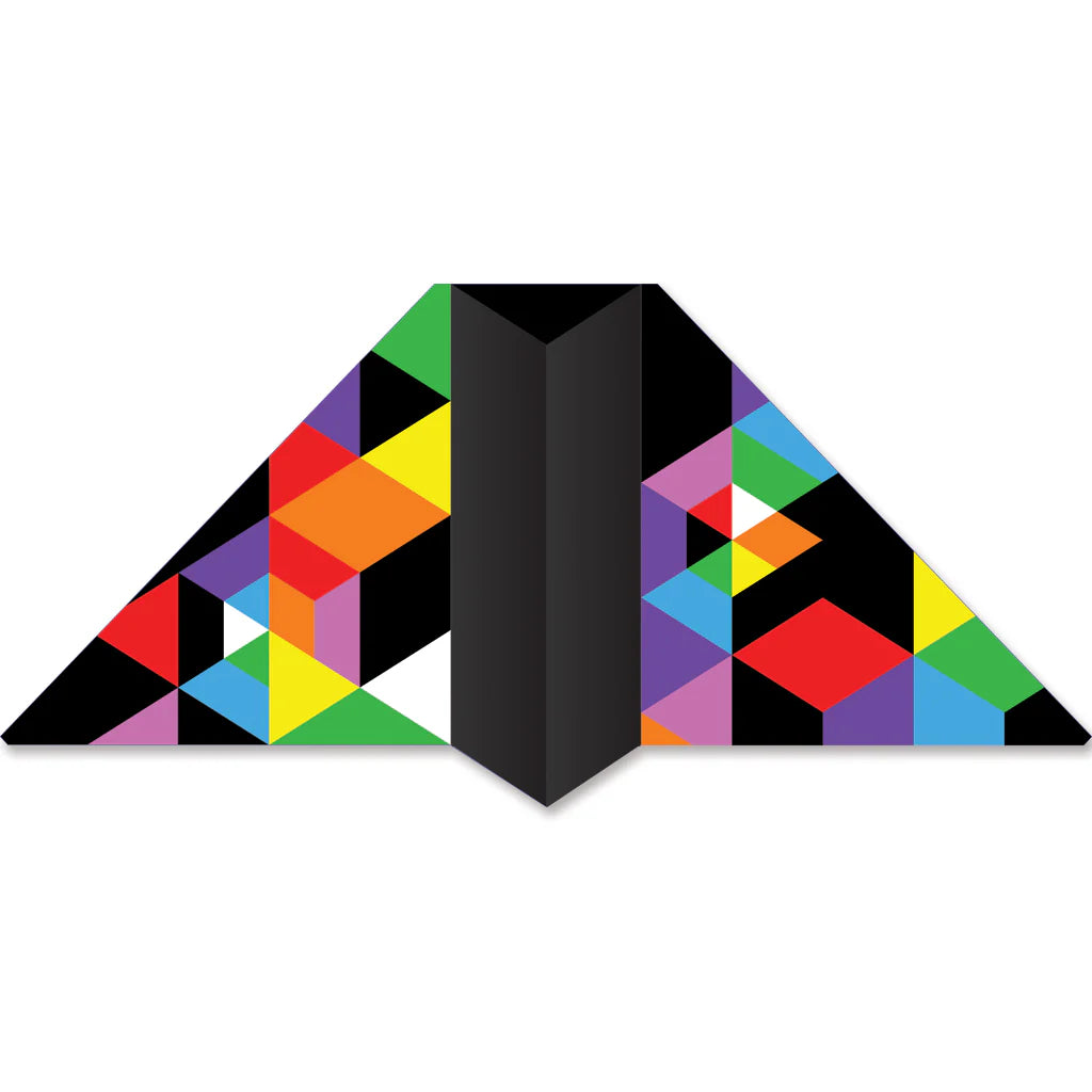 16 Ft Tunnel Delta Geometric Patches - Premium Outdoor Camping & Festival Decor for Tents, Canopies & Events