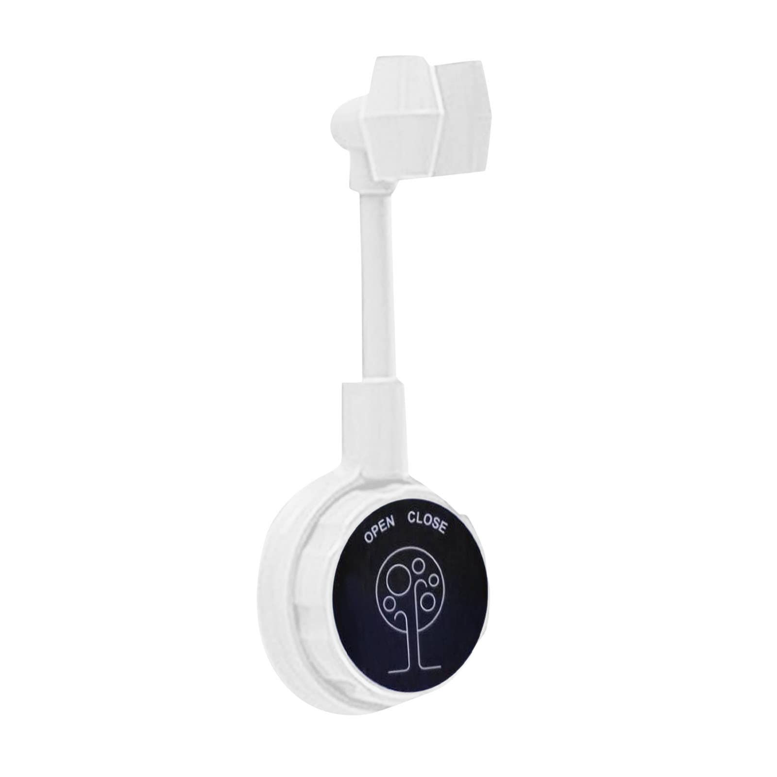 Adjustable Rotatable Shower Head Wall Mount Holder - No Drilling Shower Rack for Hard Water - Perfect for Bathroom, Spa, and RV Use