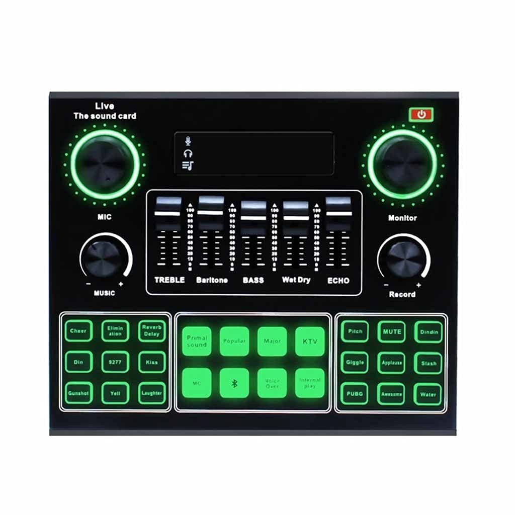 USB Sound Card for Headset & Microphone - Plug & Play Audio Interface for Webcast, Live Streaming, Singing on PC, Mobile & Computer - Perfect for Podcasting, Gaming & Online Meetings