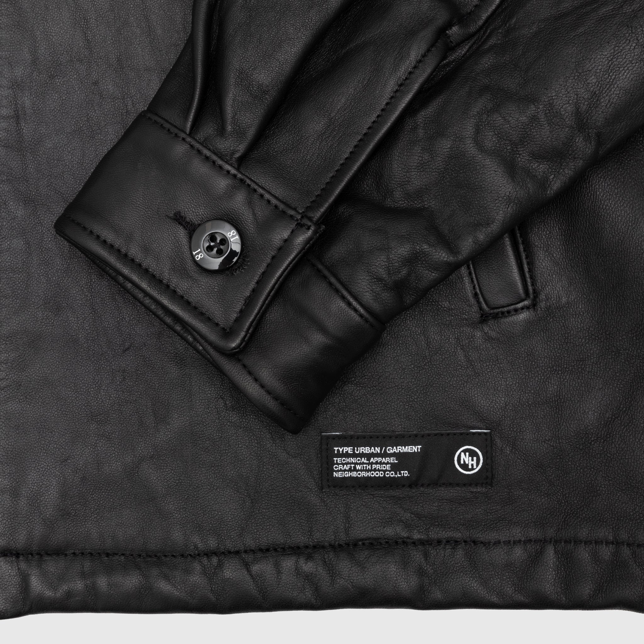 Premium Genuine Leather Zip Work Jacket for Men - Durable & Stylish Outerwear for Business Casual & Outdoor Activities