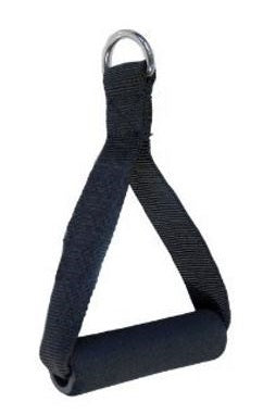 Adjustable Fabric Handle Cable Attachment for Home Gym & Strength Training - Perfect for Pull-Ups, Rows & Resistance Exercises
