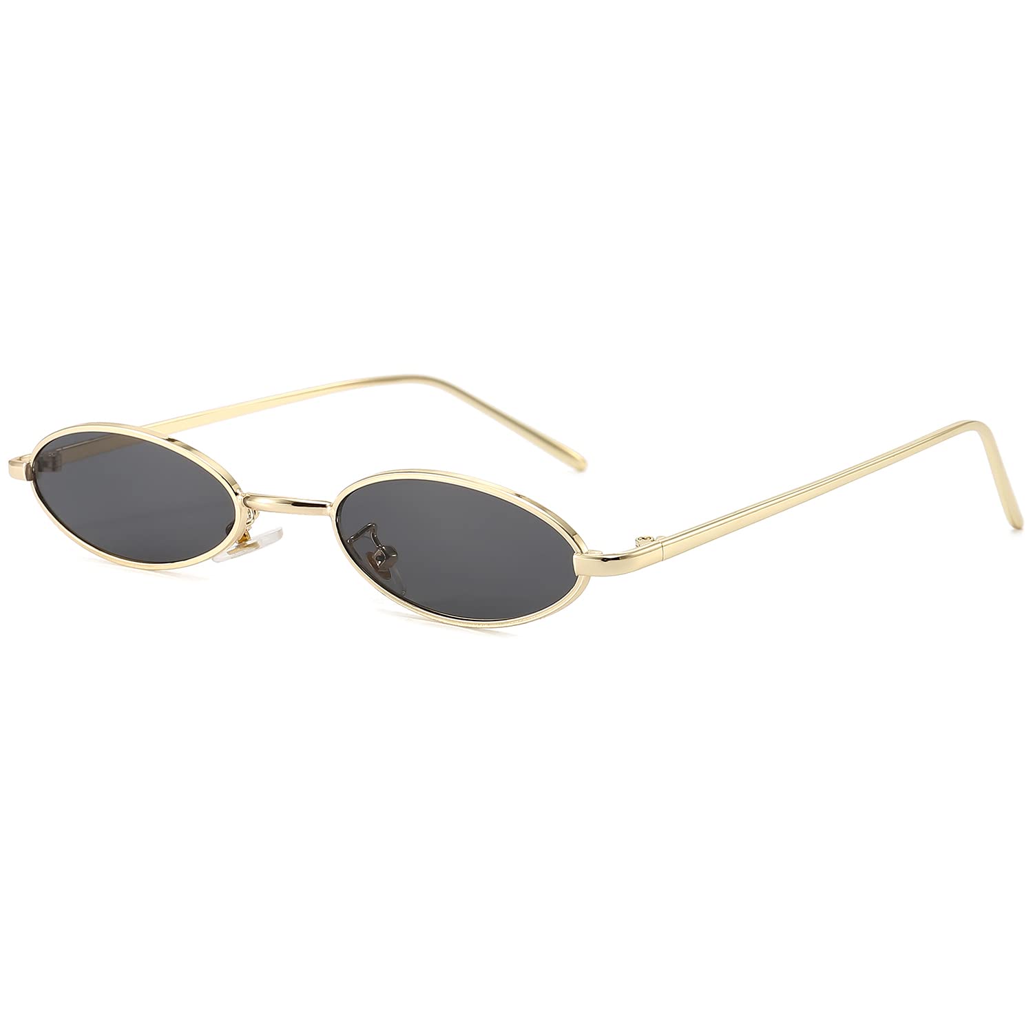Dollger Oval Polarized Sunglasses for Women & Men - Small Vintage Round Frame UV Protection - Perfect for Driving, Beach & Outdoor Activities