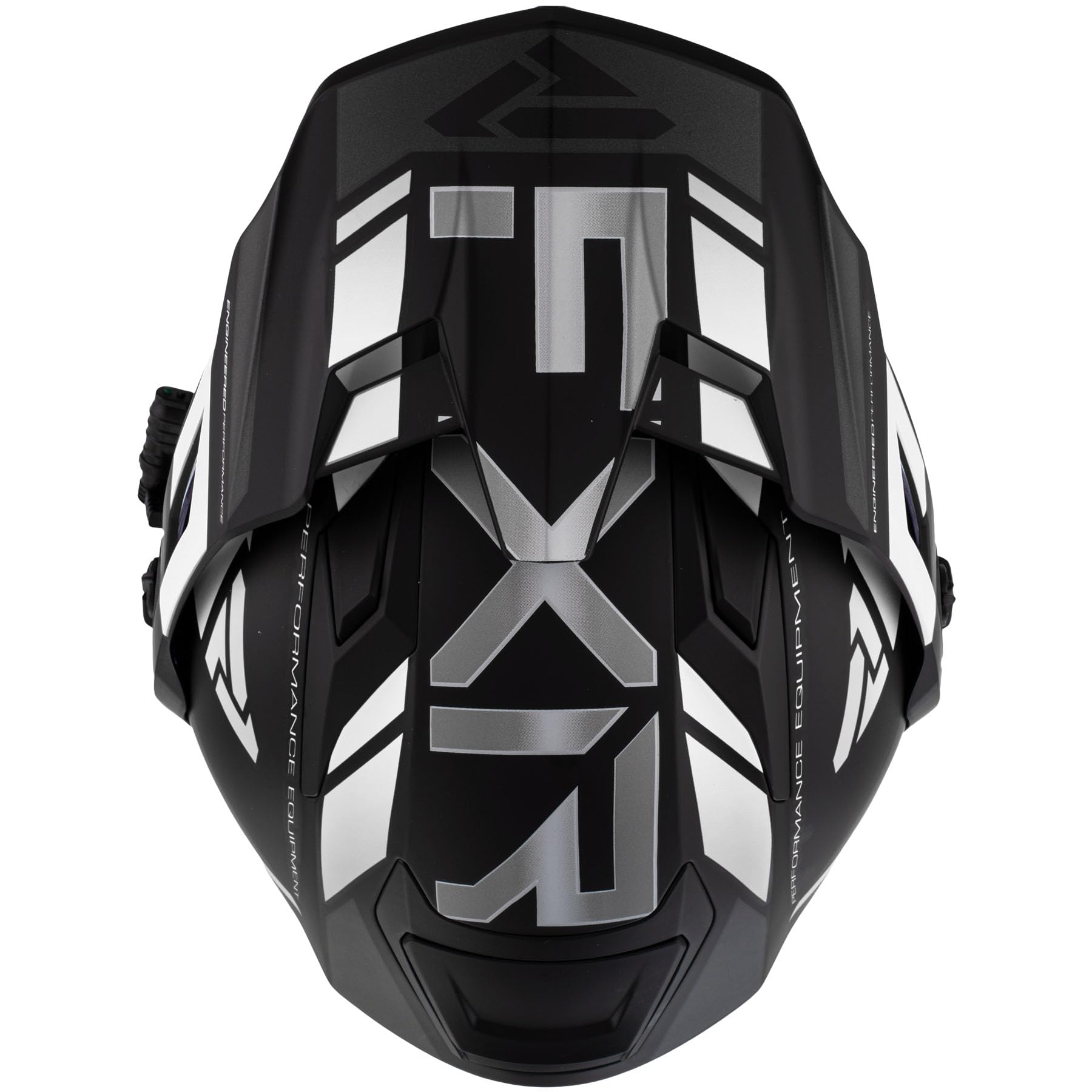 FXR Maverick X Motorcycle Helmet 2025 - Black & White Small - DOT Certified for Safety - Perfect for Street Biking & Racing