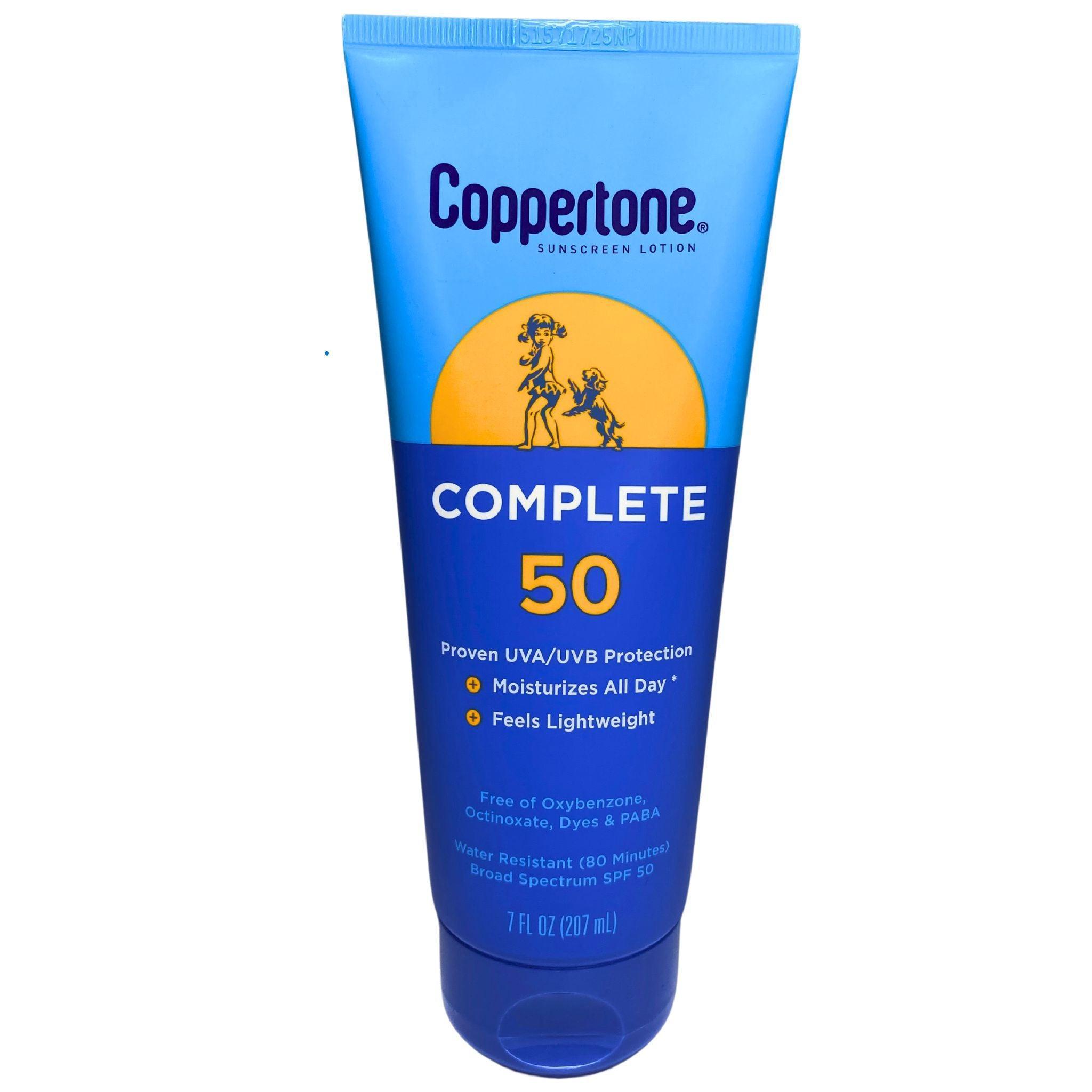 Coppertone SPF 50 Sunscreen Lotion - 90 Pack Bulk Wholesale | Broad Spectrum UVA/UVB Protection | Water Resistant for Beach, Pool & Outdoor Activities
