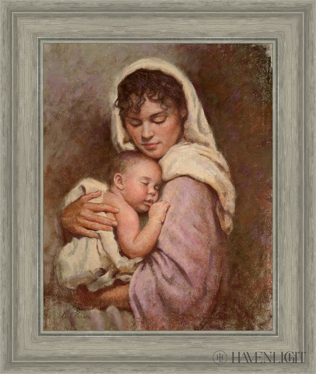 Mary S Son by Del Parson - Religious Wall Art Painting - Perfect for Home Decor, Church, and Sunday School Classroom