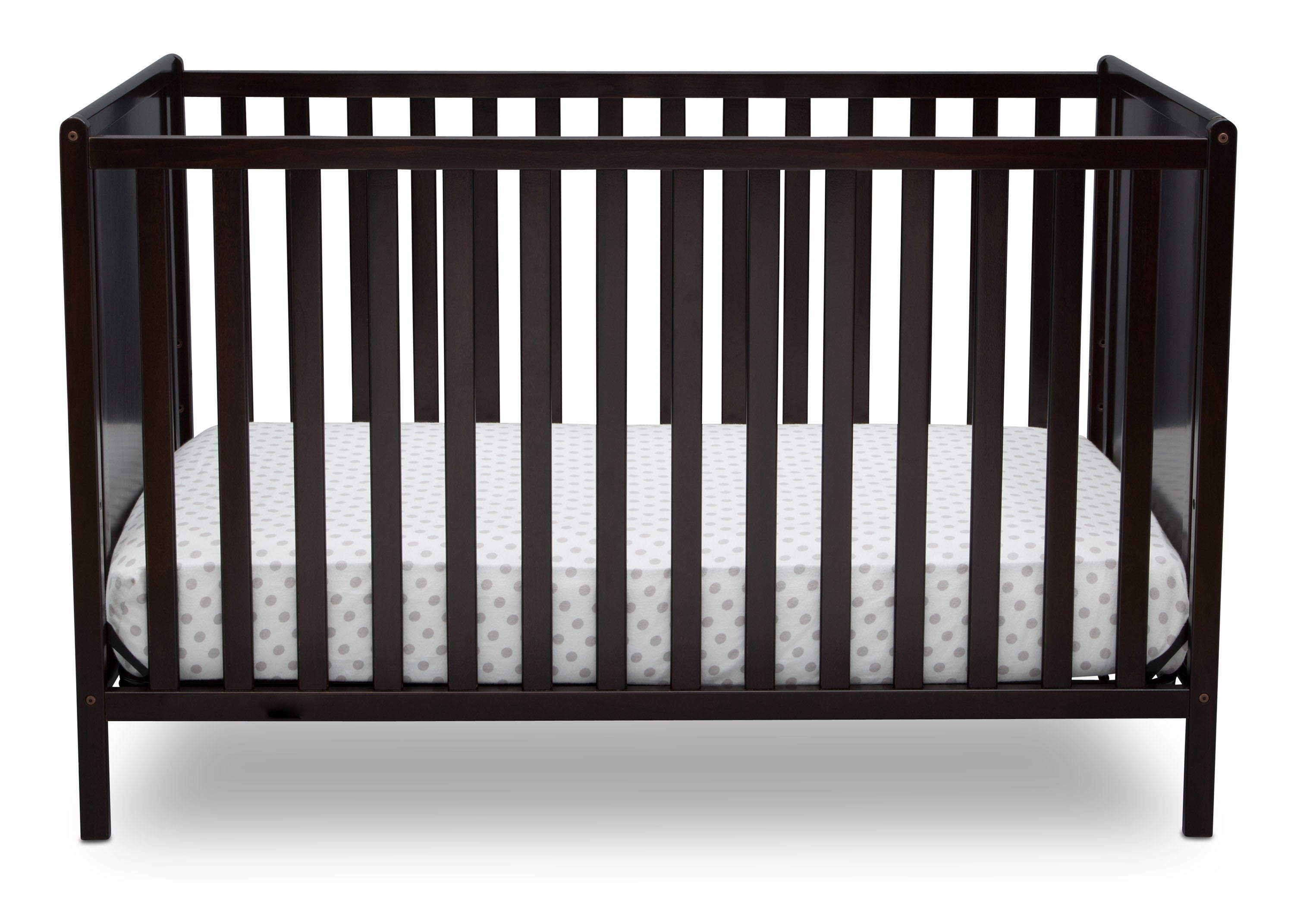 Heartland Classic 4-in-1 Convertible Crib - Toddler Bed, Daybed & Full Size Bed | Safe Nursery Furniture for Baby & Kids Room | Perfect for Newborns, Infants & Growing Children