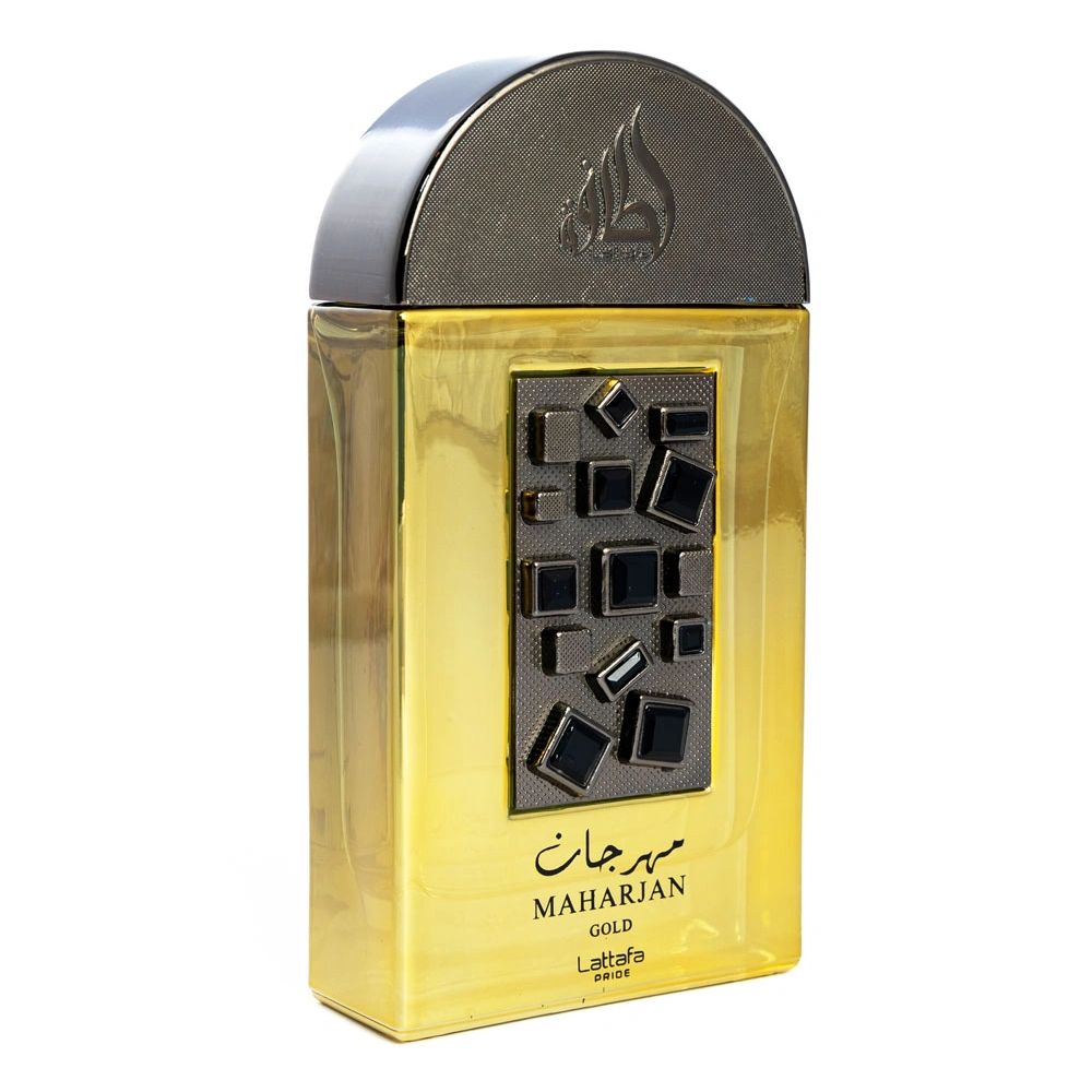 Lattafa Pride Maharjan Gold EDP Perfume for Women - 3.4 oz / 100ml Luxury Arabian Fragrance - Perfect for Evening Wear, Date Nights & Special Occasions