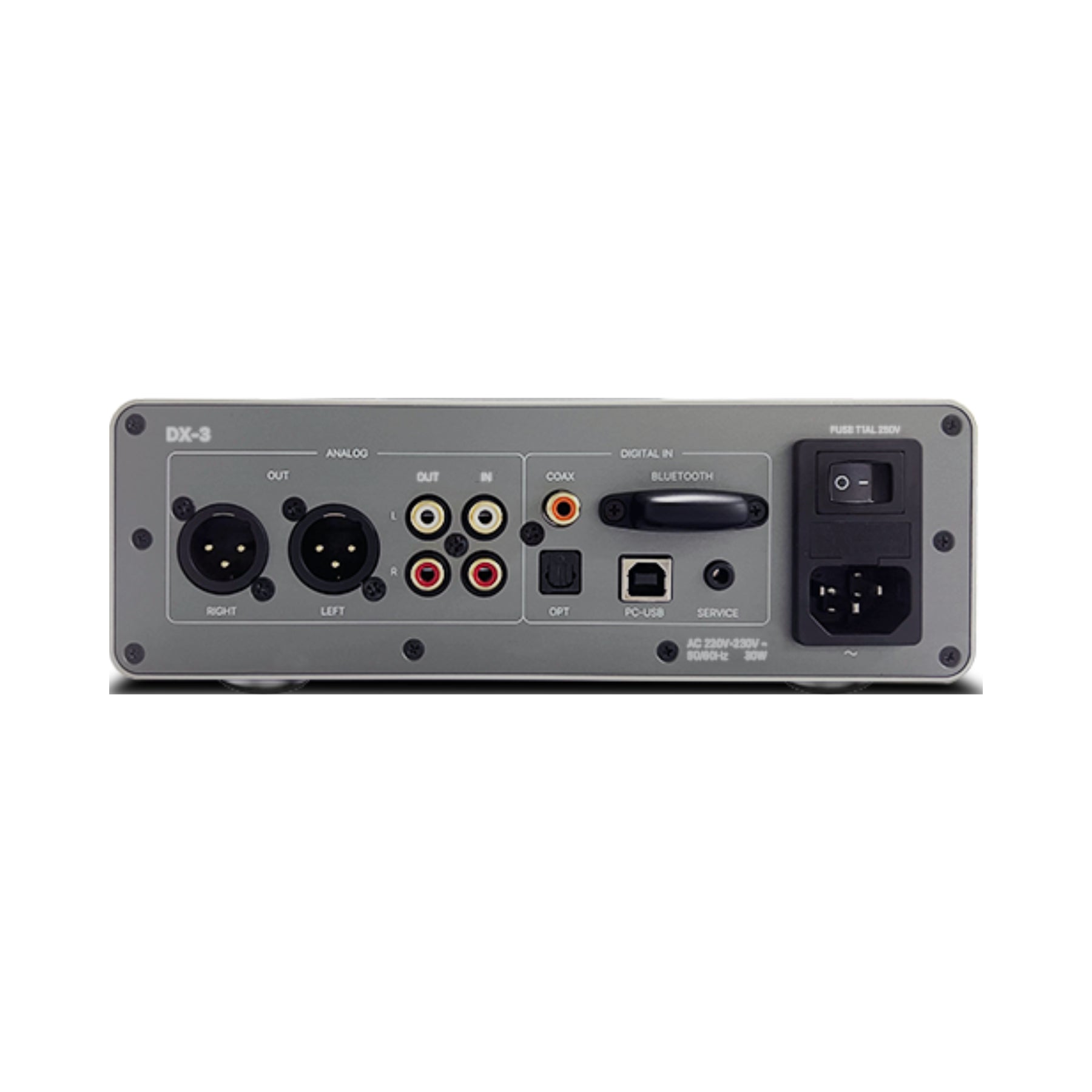 Rotel DX3 High-Performance Headphone Amplifier - Premium Audio for Home Studio, Gaming & Music Listening