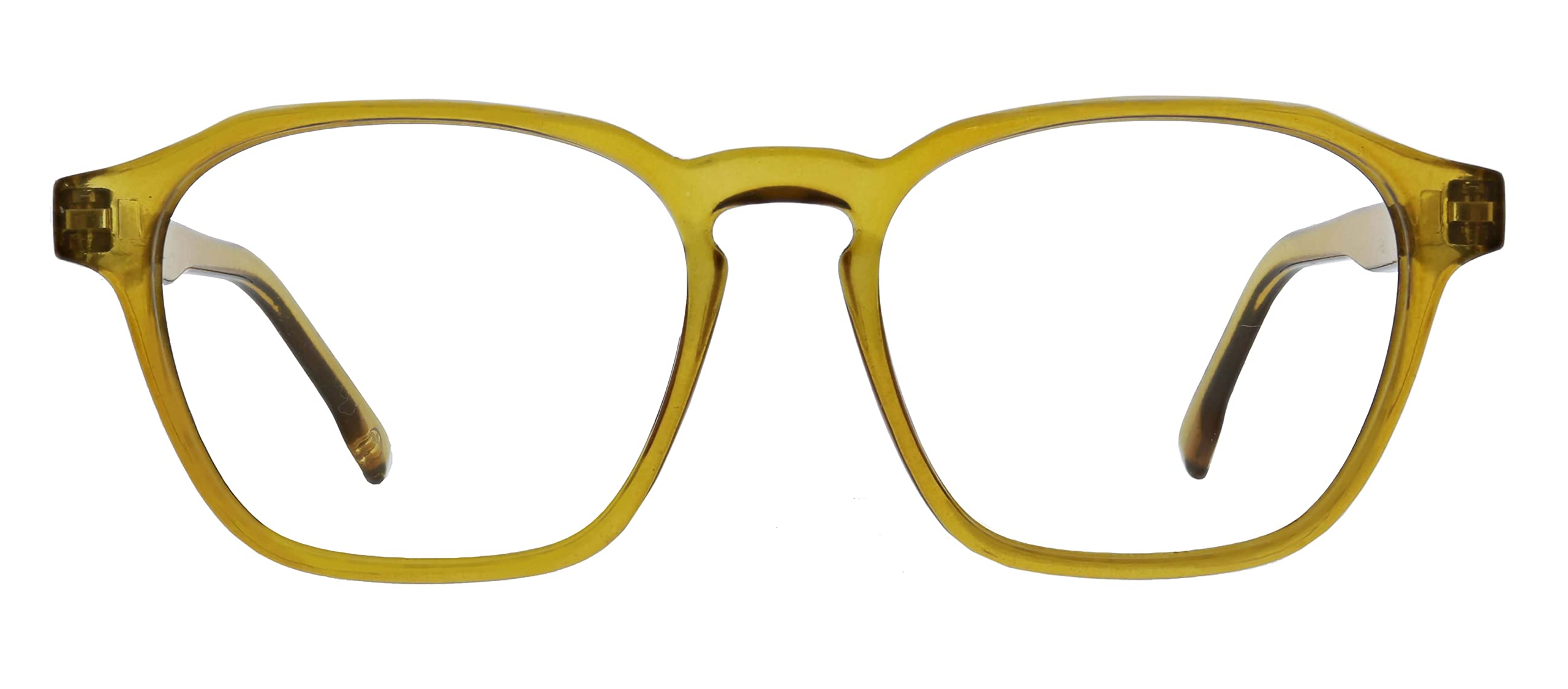 Peepers by PeeperSpecs - Unisex Square Blue Light Blocking Reading Glasses for Computer & Digital Screen Use - Reduce Eye Strain for Work, Gaming & Reading