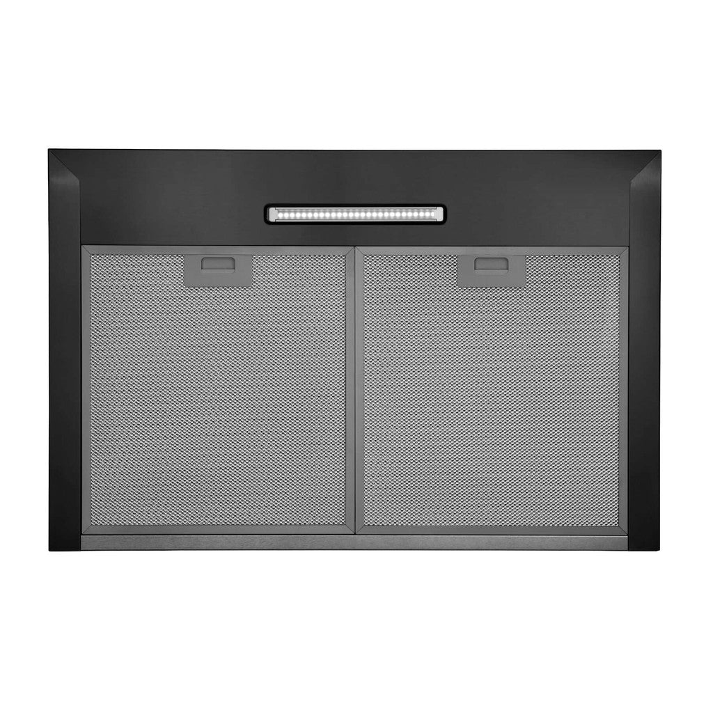 Broan 30-Inch Elite EW48 Series Range Hood - Stainless Steel & Black Stainless Steel Options (EW4830) | Powerful Kitchen Ventilation for Gas & Electric Stoves