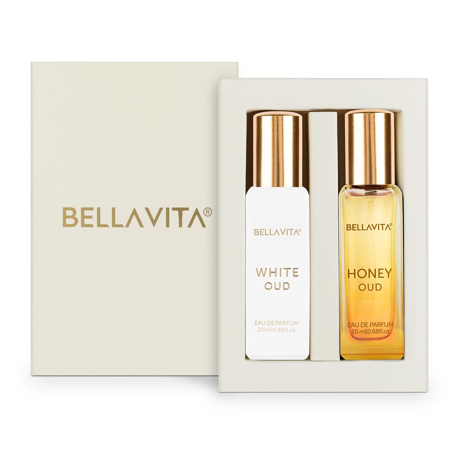 Luxury White Oud & Honey Perfume Combo - Long Lasting EDP Fragrance for Men & Women | Pack of 2