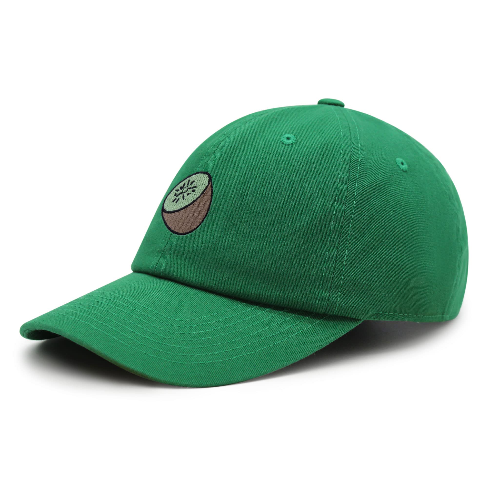 JPAK Kiwi Premium Dad Hat - Embroidered Baseball Cap with Fruit Design for Men & Women - Perfect for Outdoor Activities, Sports & Casual Wear
