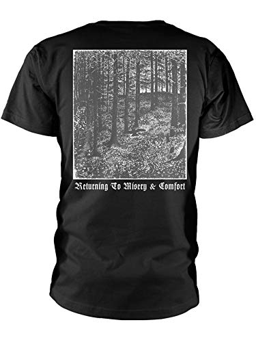 Sargeist Men's Satanic Black Devotion T-Shirt - Black Metal Band Merch - Perfect for Concerts, Festivals & Gothic Fashion
