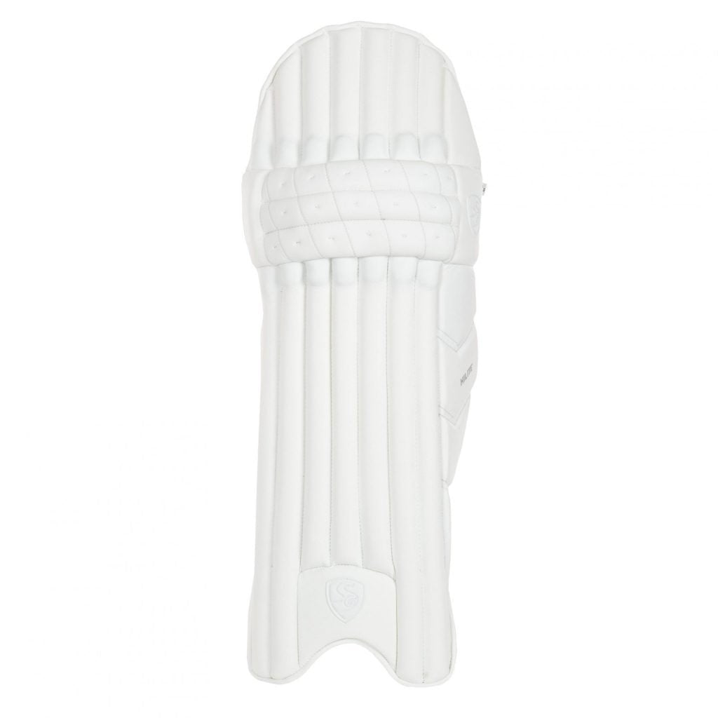 SG Hilite White Cricket Batting Pads for Adults - Right Handed (RH) - Perfect for Professional Matches & Practice Sessions