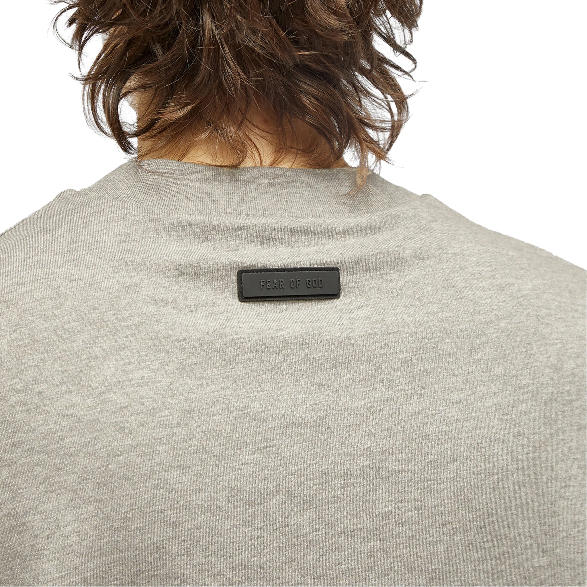 Fear of God Essentials SS Dark Heather Oatmeal T-Shirt (FW23) - Men's Casual Streetwear Tee for Everyday Wear & Urban Fashion