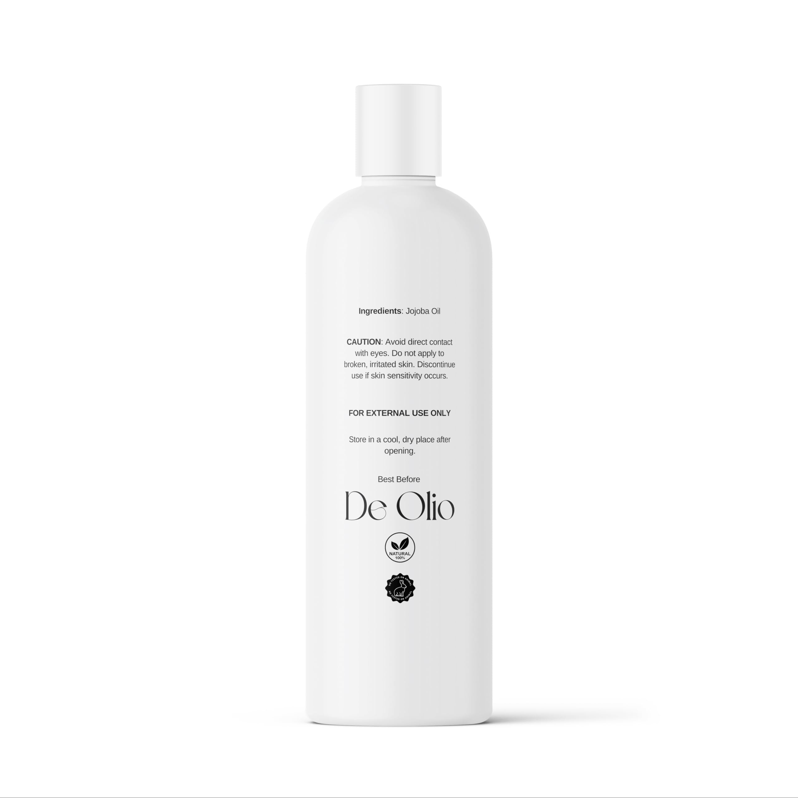 100% Pure & Natural Golden Jojoba Oil - Cold Pressed Carrier Oil for Face, Hair & Body Care - 16oz (473mL) for Massage, Soap Making & DIY Skincare