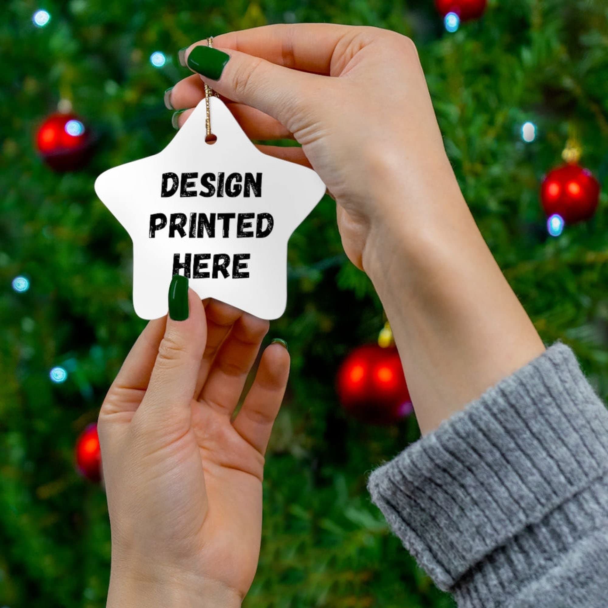 Personalized Boston Terrier Dog Ornament with Red Scarf - Custom Name Christmas Tree Decoration for Dog Moms - Ceramic Star Pet Lover Gift for Holidays 2024 - Perfect for Xmas Tree Decor & Dog-Themed Home Decor