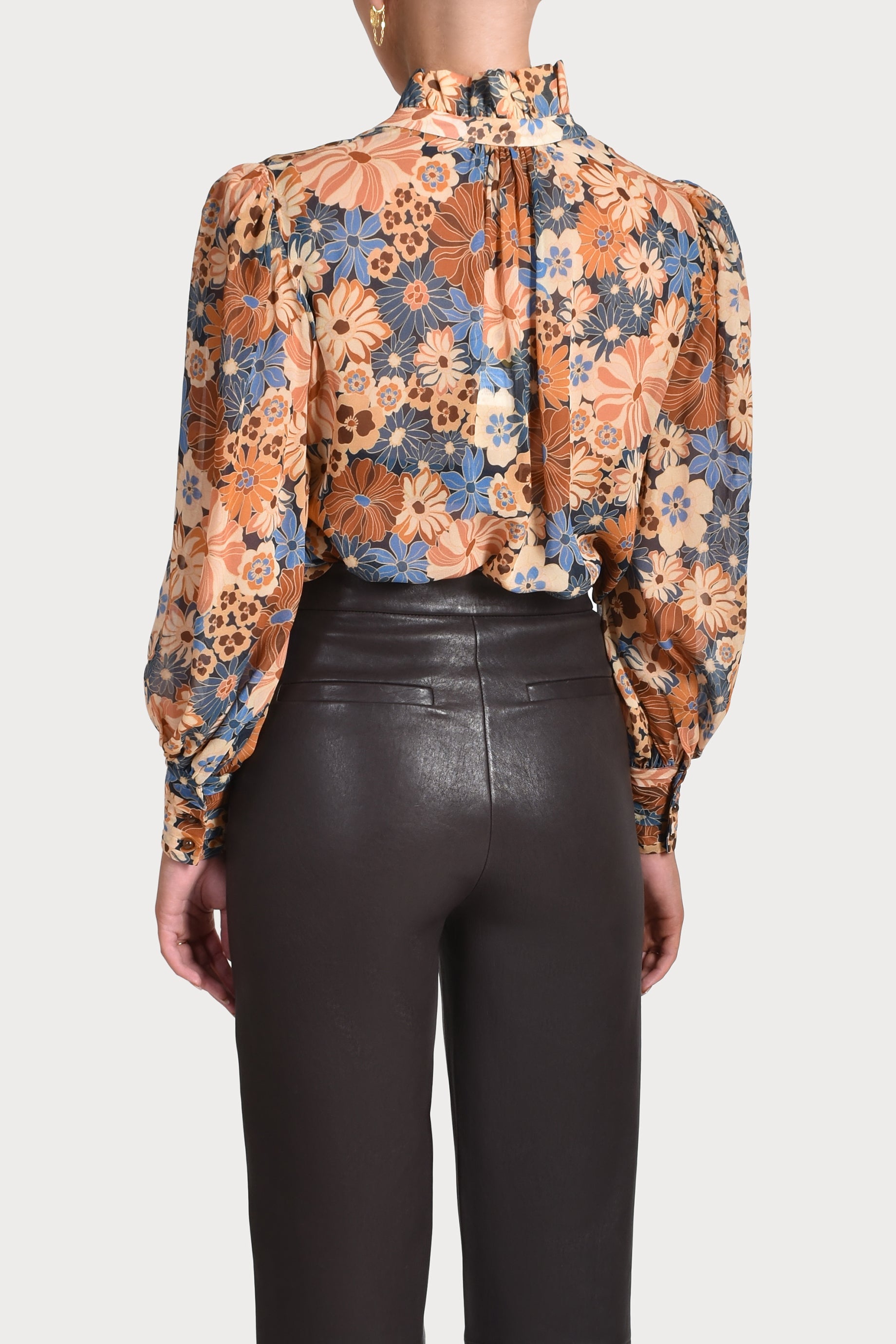 Husk AMBER TOP Print - Stylish Floral Print Blouse for Women | Perfect for Casual Outings, Office Wear & Date Nights