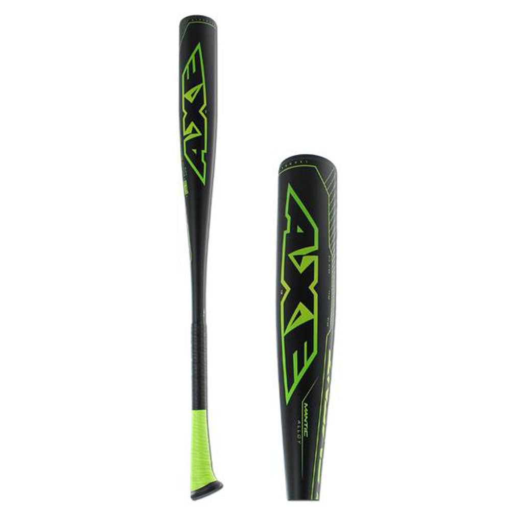 Brand New Baden Axe Element L137D BBCOR Baseball Bat - Black/Green, 2 5/8