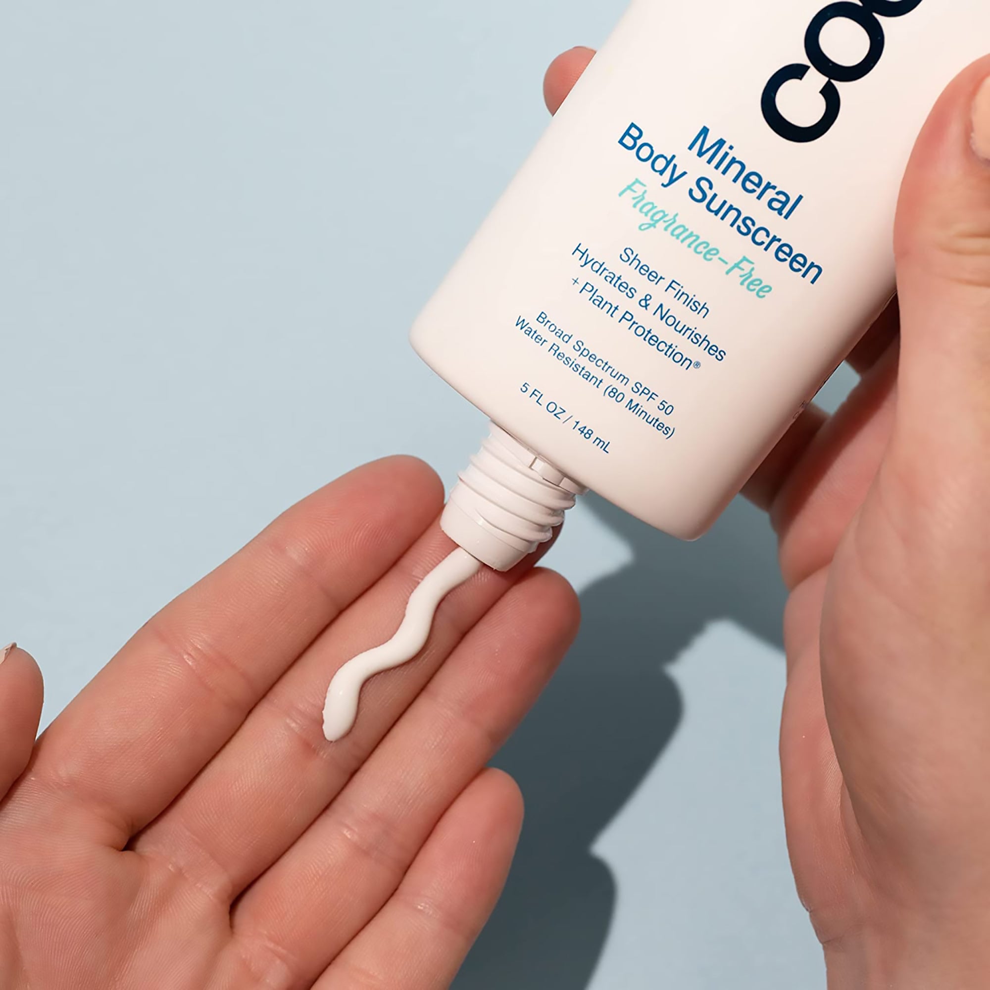 COOLA Mineral Body Sunscreen Lotion SPF 50 | Fragrance Free, Broad Spectrum UVA/UVB Protection | Water Resistant 80 Minutes | Perfect for Beach, Pool & Outdoor Activities