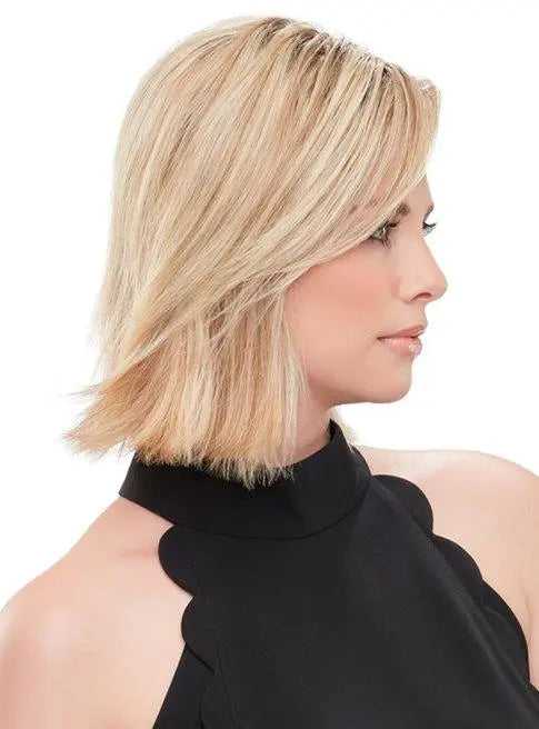 Easi Part XL 8 Inch Human Hair Volumizer - Clip-in Hair Extensions for Thicker & Fuller Hair - Perfect for Parties, Weddings & Everyday Styling