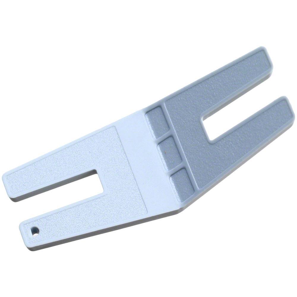Husqvarna Viking Sewing Machine Clear Plate/Button Reed Presser Foot 4131056-01 - Perfect for Quilting, Embroidery & Button Sewing