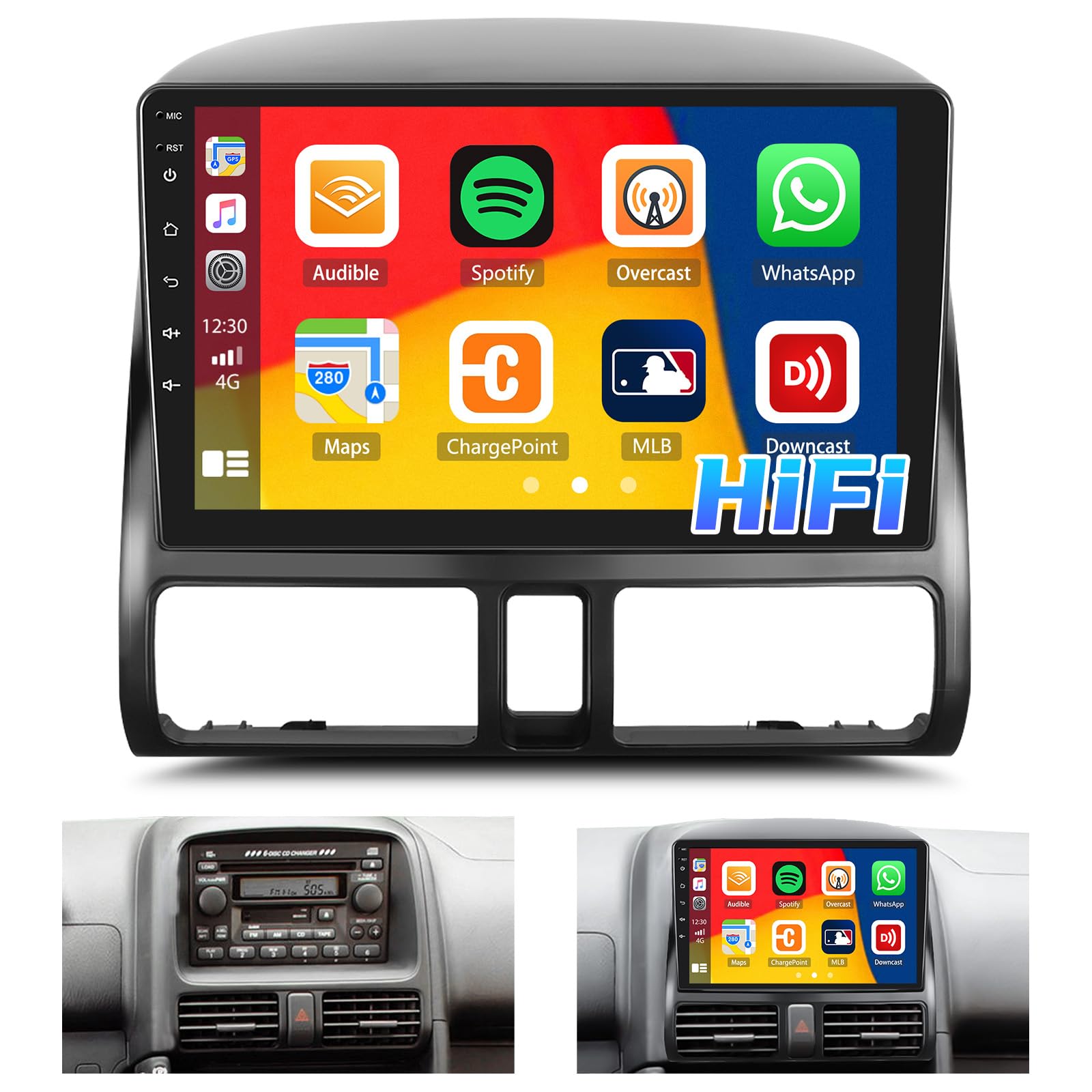 Android 13 Car Stereo for Honda CRV 2002-2006 | 9