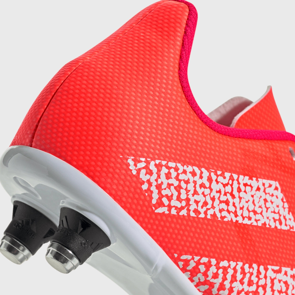 Adidas Junior SG Rugby Boots for Kids - Solar Orange | Firm Ground Soccer Cleats for Youth Rugby & Football Matches | Perfect for Outdoor Sports & Training
