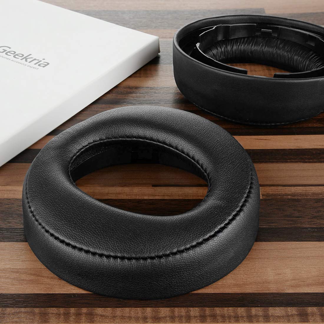 Geekria Replacement Ear Pads for Sony PlayStation Platinum Wireless Headset - Soft Memory Foam Cushions for PS4 Headphones - Comfortable Gaming Ear Cups (Black) - Perfect for Long Gaming Sessions & Noise Isolation