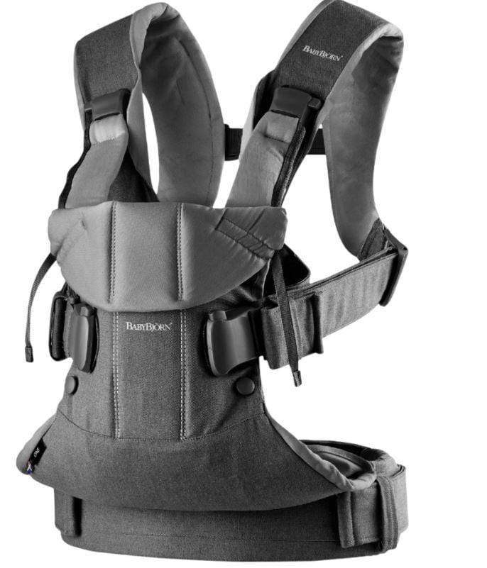 BabyBjörn Baby Carrier One - Soft Cotton Blend Ergonomic Infant Carrier for Newborns to Toddlers - Perfect for Hands-Free Parenting, Travel & Outdoor Adventures