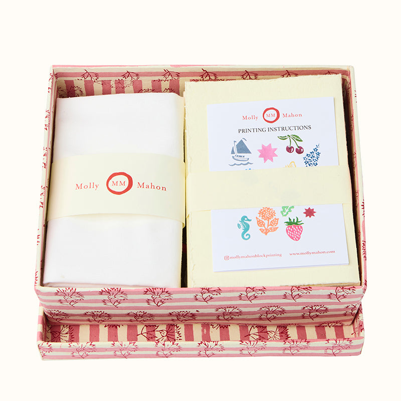 DIY Block Printing Gift Set for Beginners - Carve Your Own Stamps & Create Unique Art - Perfect for Handmade Cards, Fabric Printing & Home Decor