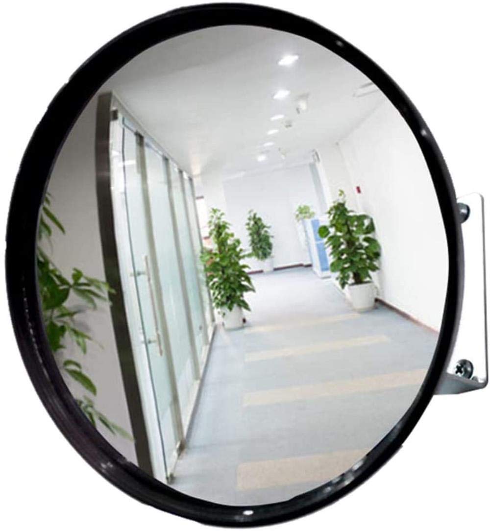 FXLYMR Blind Spot Convex Mirrors - 22cm Acrylic Wide Angle Safety Mirror for Traffic, Parking & Warehouse Visibility | Anti-Theft Surveillance for Shops, Supermarkets & Factories | Durable Reflective Observation Mirror for Enhanced Security