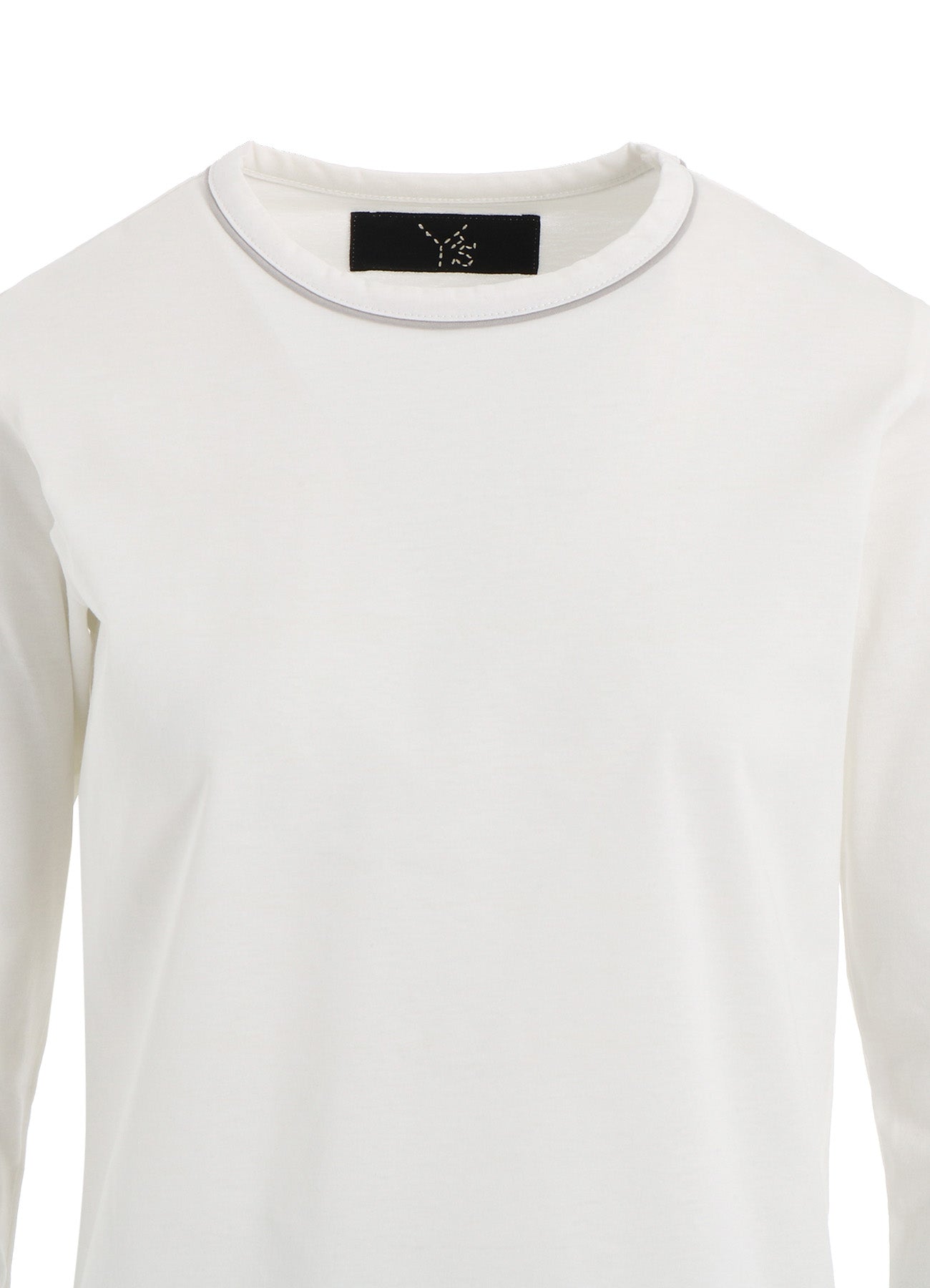 Premium Cotton Jersey Y's Stitch Long Sleeve T-Shirt for Women - Soft & Comfortable Casual Wear - Perfect for Everyday Outfits, Layering & Lounge Wear