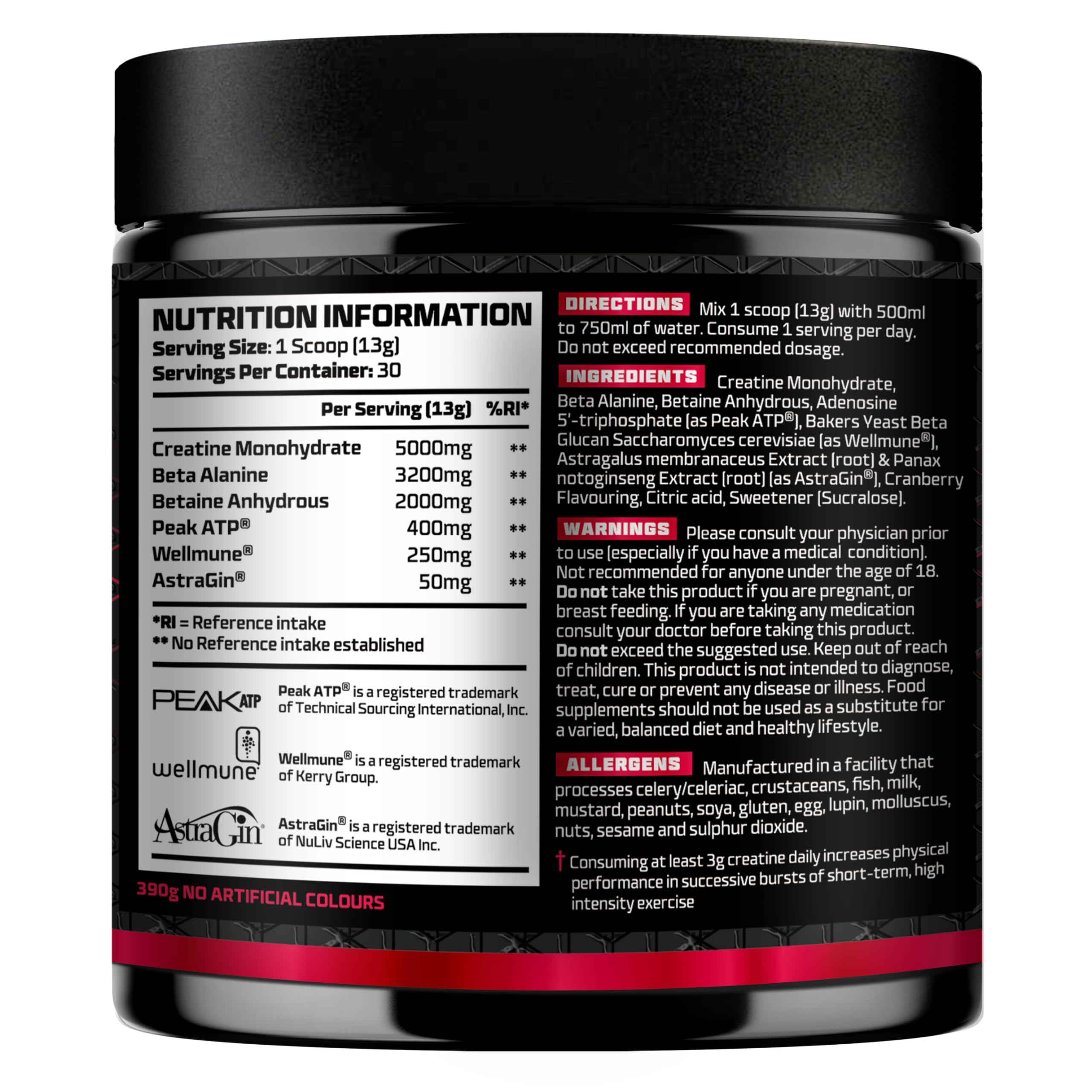 Beast Pharm Big D Protein Powder - 30 Servings, 390g for Muscle Recovery & Strength Building | Post-Workout & Fitness Supplement
