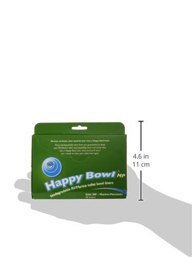 HB1212MP Happy Bowl MP Toilet Line - Durable & Comfortable Toilet Seat for Home & Commercial Use - Perfect for Bathrooms, Restrooms & RVs