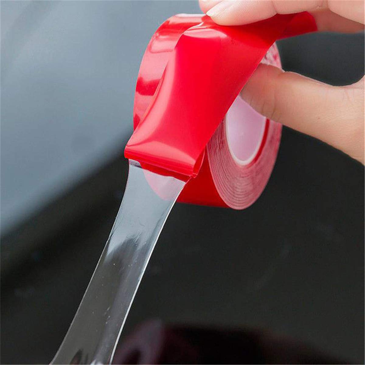 3M Heavy Duty Double Sided Mounting Tape - Waterproof Foam Adhesive for Home, Office, Wall Decor, DIY Crafts, Car Glass - 10mm Wide - Strong Hold for Mirrors, Signs, Hooks & Home Organization
